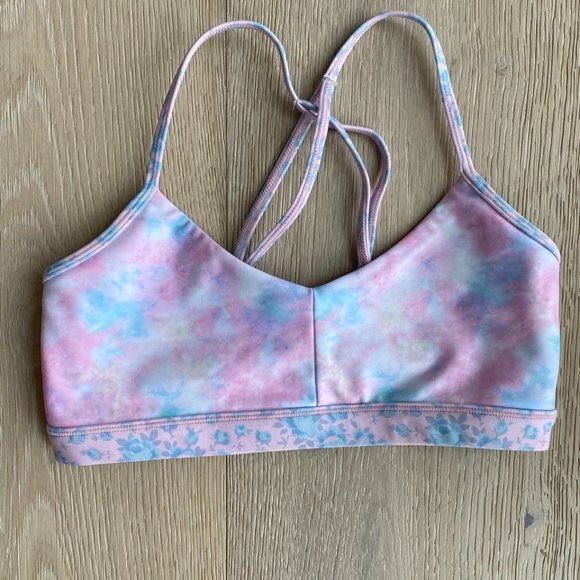 LoveShackFancy x Bandier mixed print bra sz s - Picture 2 of 5